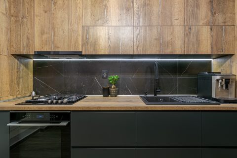 BUCĂTĂRIE MODERNĂ DIN MDF VOPSIT 217