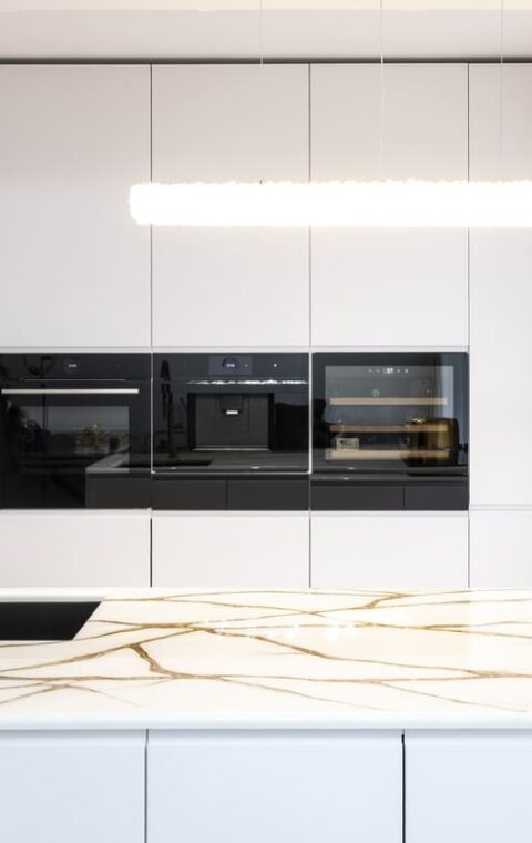 BUCĂTĂRIE MODERNĂ MDF VOPSIT 262