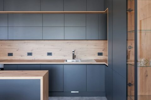 BUCĂTĂRIE MODERNĂ MDF VOPSIT 264